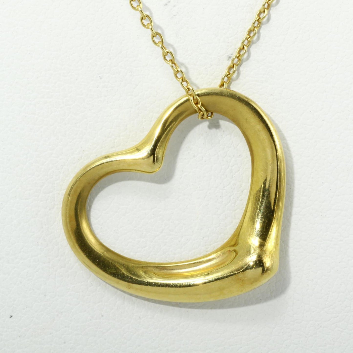 Tiffany & Co. Open Heart Necklace
