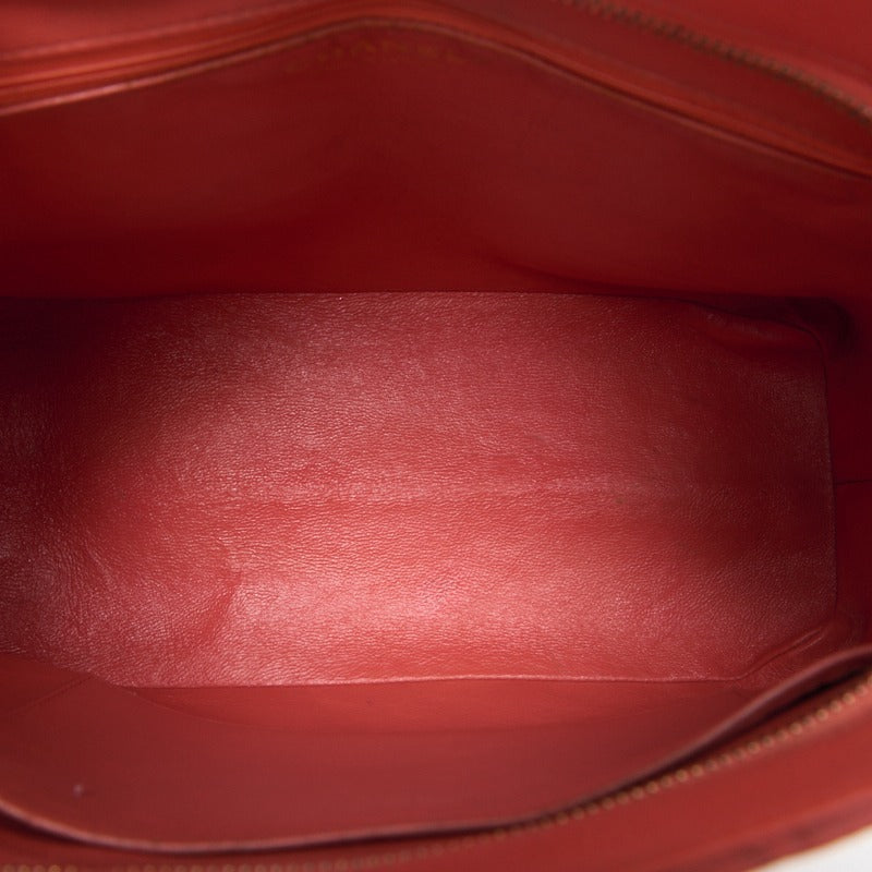 CHANEL Caviar Leather Salmon Matelasse Shoulder Bag