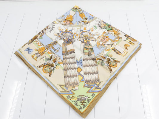 HERMES Silk Scarf