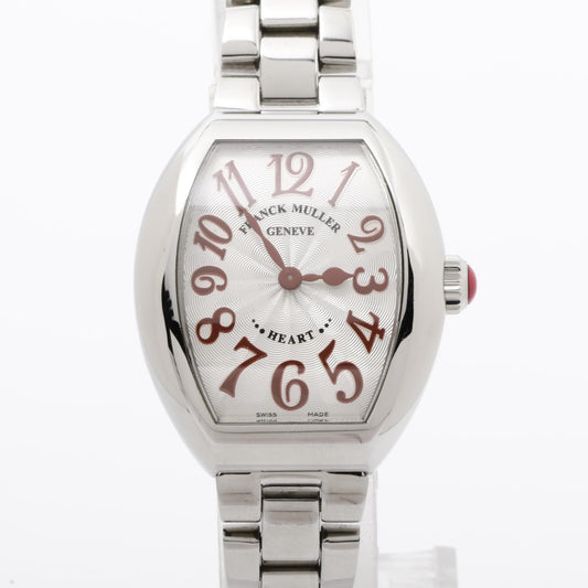 FRANCK MULLER Heart to Heart Ladies Watch Silver