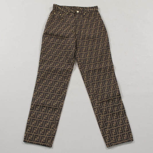 FENDI Zucca Print Jeans