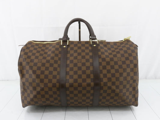 LOUIS VUITTON Keepall 50 Damier