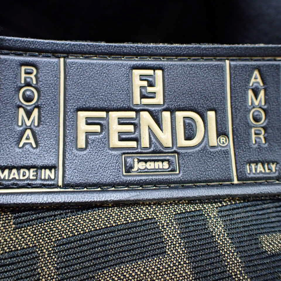 FENDI Zucca Print Jeans