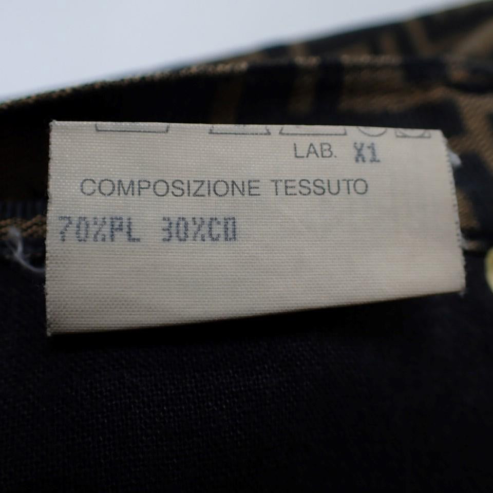 FENDI Zucca Print Jeans